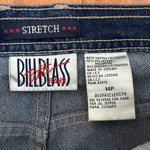 Vintage BillBlass High Rise Denim Jeans/ 14P - Picture 4 of 7